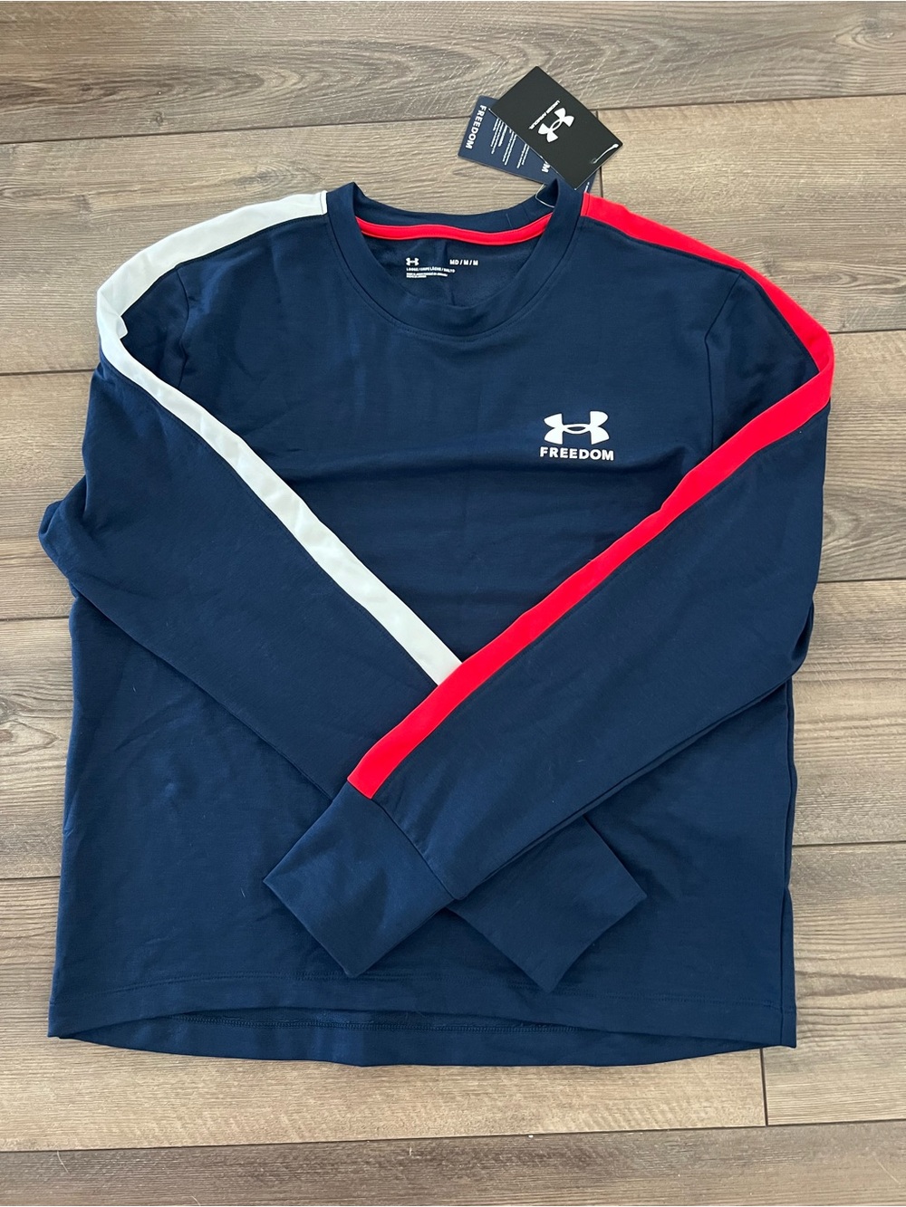 NWT Under Armour Women's Freedom Rival Terry Crew Sz Medium
